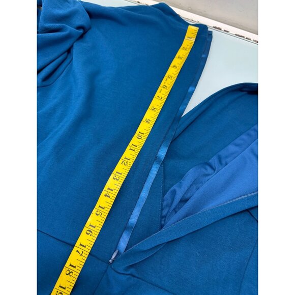 J.Jill Dress Plus Size 4X J Jill Wearever Draped Twist Front Short Sleeve NWT - Picture 9 of 12